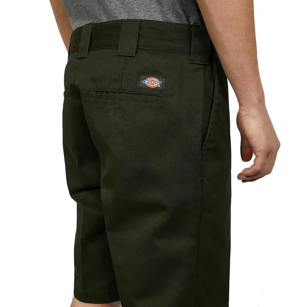 Dickies Slim Fit Mens Shorts - Olive Green