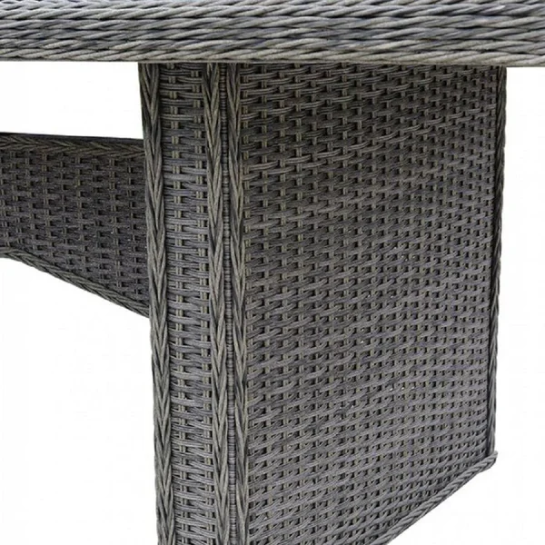 Furniture of America Bowdon Patio Dining Table