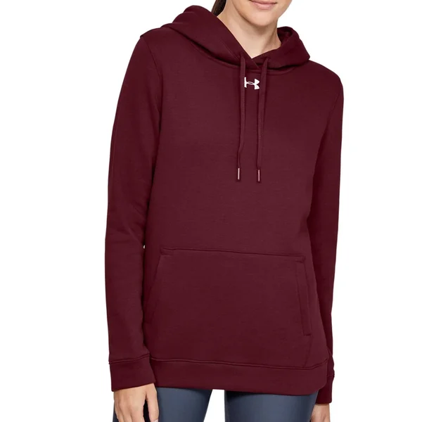 Under Armour Women's Hustle Fleece Hoody - Gold, XL