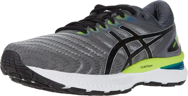 Asics Men's GEL-Nimbus 22 Piedmont Grey-Black, 14