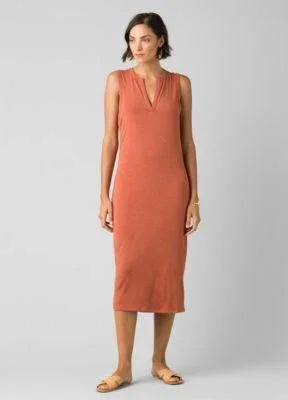 Prana - Women's Foundation Midi Dress, Liqueur Heather, Large