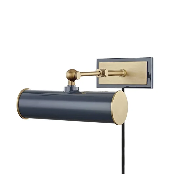 Mitzi Holly 1 Light Picture Light - Aged Brass/White HL263201