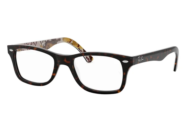 Ray Ban RX5228 Eyeglasses, 5409 Matte Dark Havana