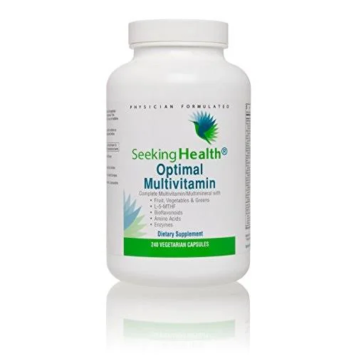 Seeking Health - Optimal Multi-Vitamins - Physician Formulated - 240 Capsules