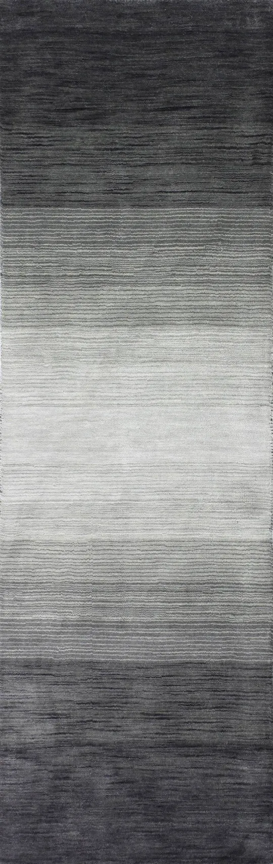 Bashian Contempo ALM41 Area Rug - 7&6x22 x 9&6x22 - Charcoal
