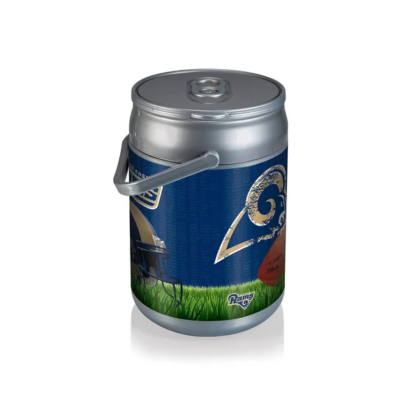 Picnic Time Los Angeles Rams Can Cooler, Silver