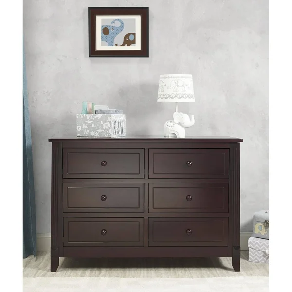 Sorelle - Berkley Double Dresser - Gray