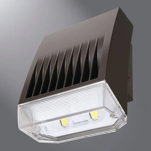 Lumark Lighting XTOR8BRL-W Crosstour Maxx LED Wall Mount Refractive Lens 81W, 120-277V, 4000K, Carbon Bronze