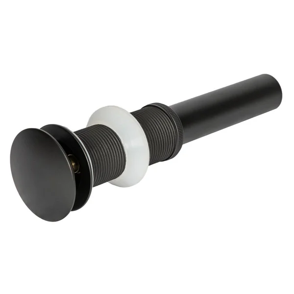 Eden Bath EB_D001MB 1 5/8x22 Umbrella Pop Up Drain - Matte Black Finish