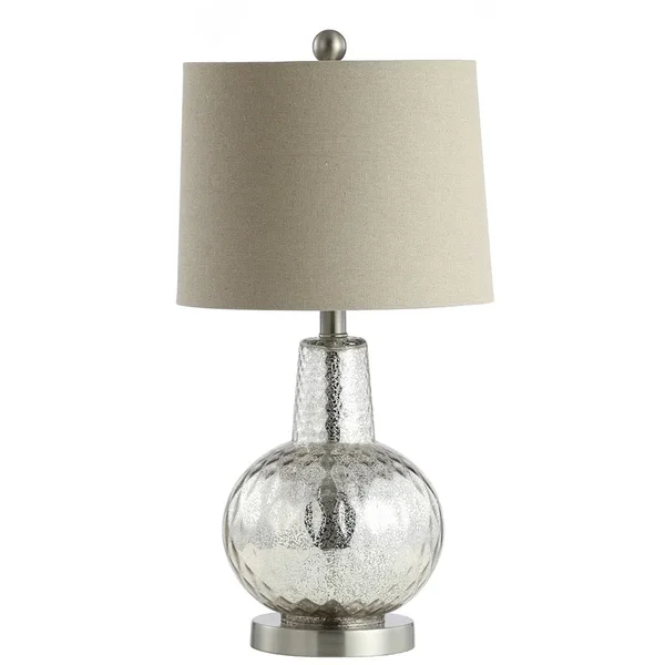 Safavieh Atlas Table Lamp - Silver - Ivory