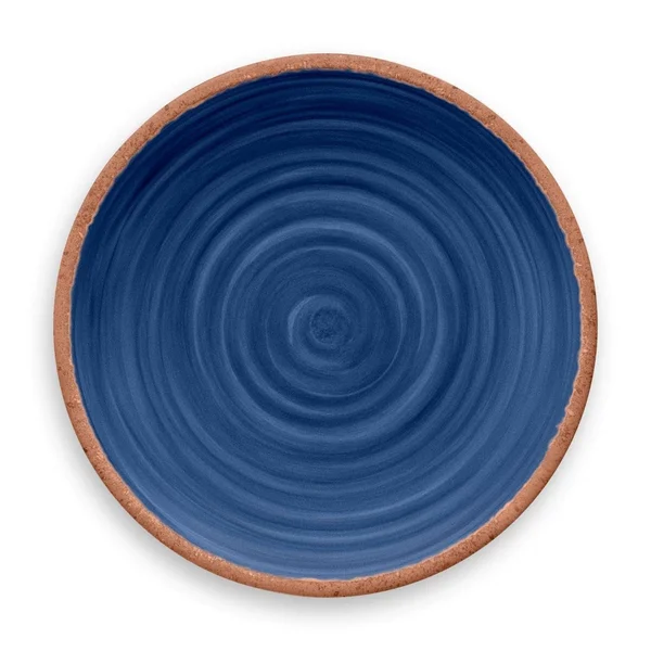 TarHong Rustic Swirl Dinner Plate Indigo, Blue