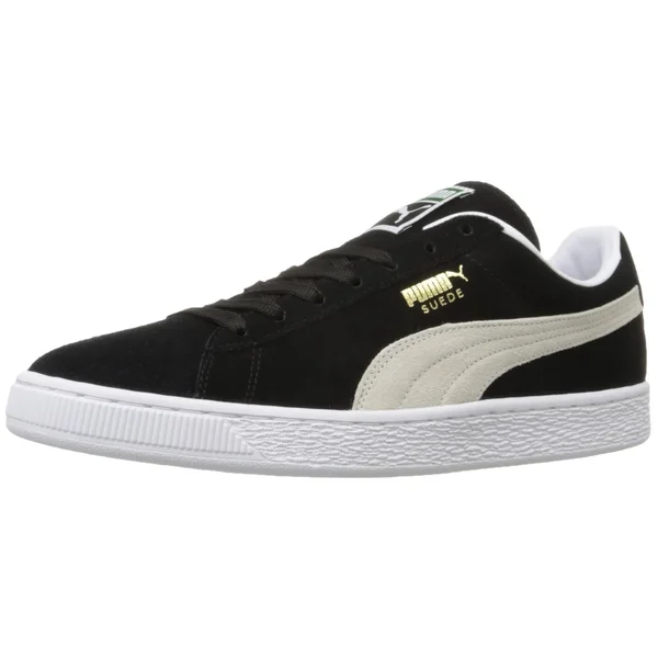 Puma Suede Classic+ Sneakers - Black/White, 11