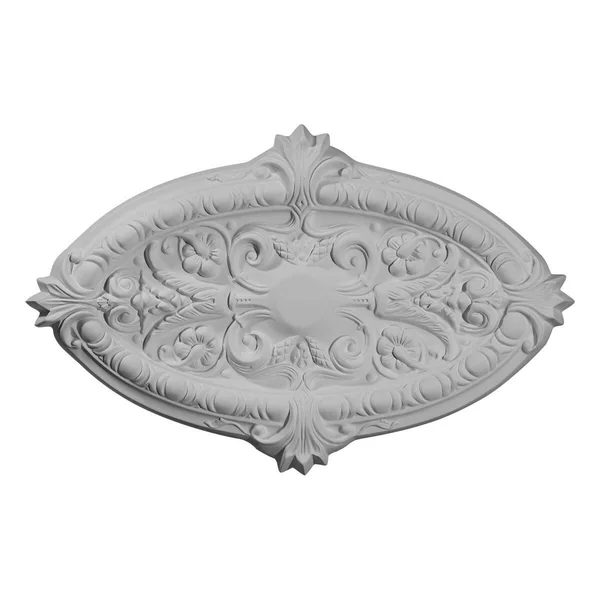 26 3/8x22W x 17 1/4x22H x 1 3/4x22P Marcella Ceiling Medallion (Fits Canopies Up to 3x22) - Hand-Painted Antique Copper