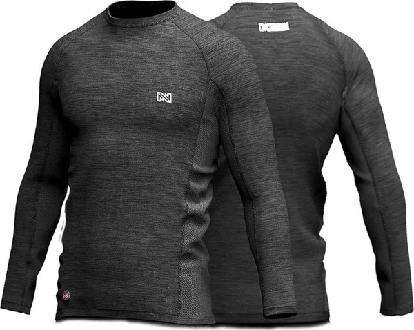 Mobile Warming Men's Heated Primer Baselayer Shirt - Black