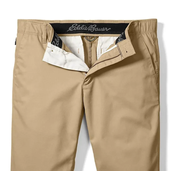 Eddie Bauer Men's Flex Wrinkle-Resistant Sport Chinos - Classic - Black - 40/30