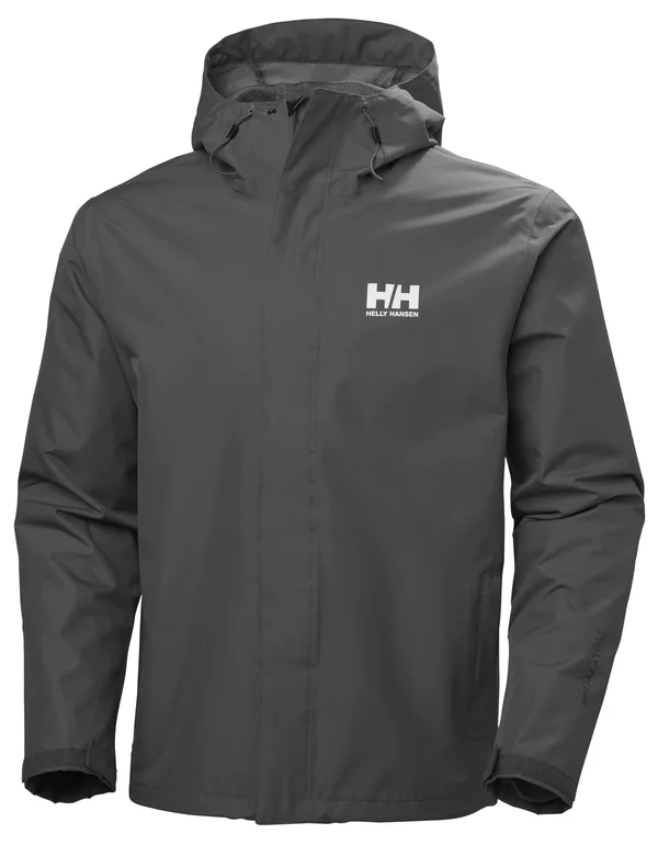 Helly Hansen Men's Seven J Jacket - XL - Charcoal