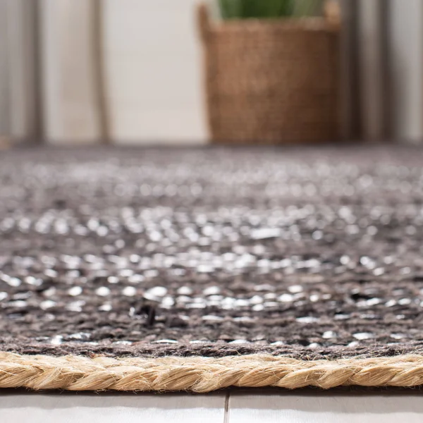 Safavieh Cape Cod CAP901G 5&0x22 x 8&0x22 Light Grey, Natural Area Rug