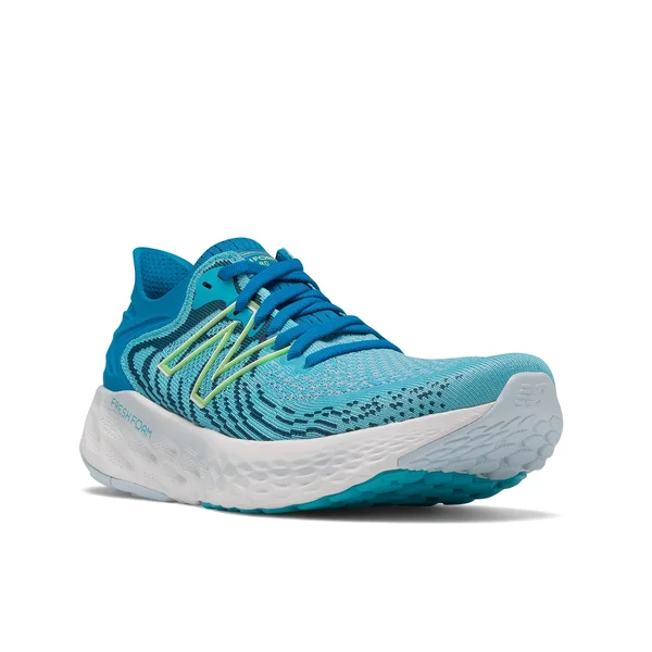 New Balance Women's Fresh Foam 1080v11 Running Shoes - Blue/Yellow (Size 5 Narrow)