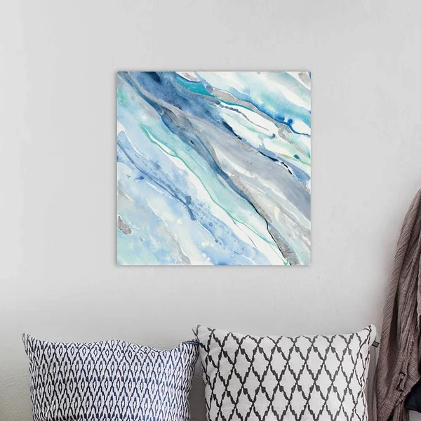 Silver Spring II, Canvas Wall Art, 20x20, Great Big Canvas