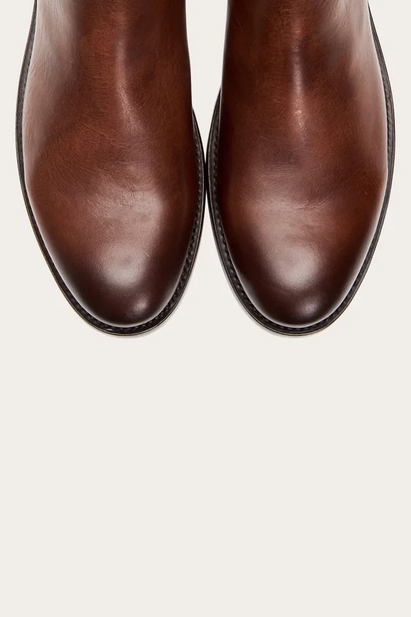 Frye Bowery Chelsea Boots in Cognac - Men's Size 13