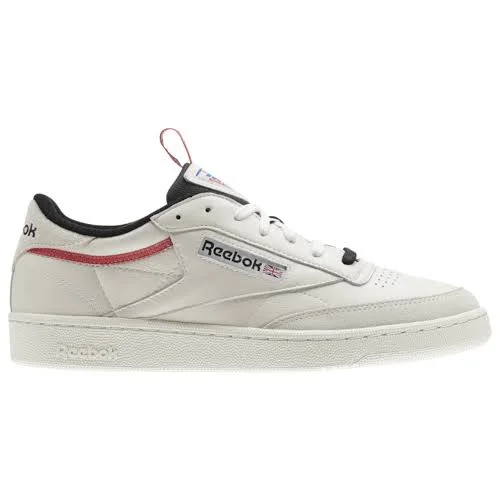 Reebok Mens Club C 85 - Shoes Chalk/Coal/Chrysanthemum Size 07.5