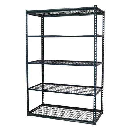 Storage Max Garage Shelving Boltless, 48 x 24 x 72, Heavy Duty, 5 Shelves