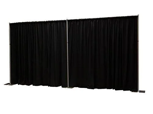 OnlineEEI Pipe and Drape Backdrop 8ft x 20ft (Bone)