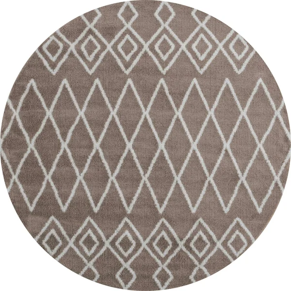 23x22 x 36x22 Beige Microfiber Polyester Accent Rug