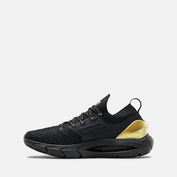 Under Armour Men's HOVR Phantom 2 Metallic Running Shoes - Black, 7