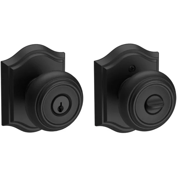 Baldwin Entratar141 Entry Traditional Knob, Polished Nickel