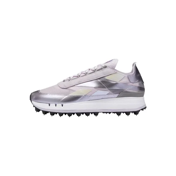 Reebok Legacy 83 Women's Shoes Sneakers 7.5 Luminous Lilac, Spacer Grey, Porcelain