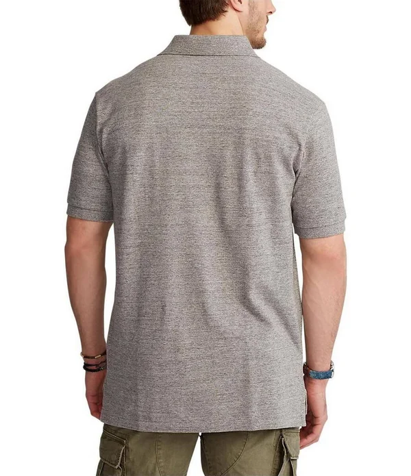 Polo Ralph Lauren Men's Big & Tall Mesh Polo Shirt - Classic Wine