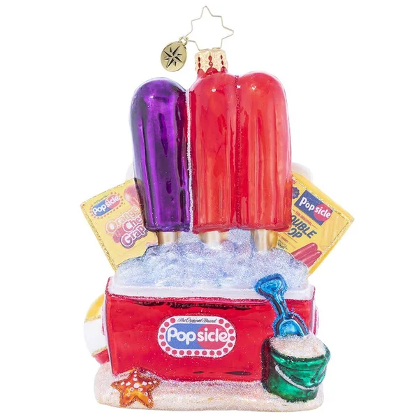 Christopher Radko A Perfect Day with Popsicle Ornament