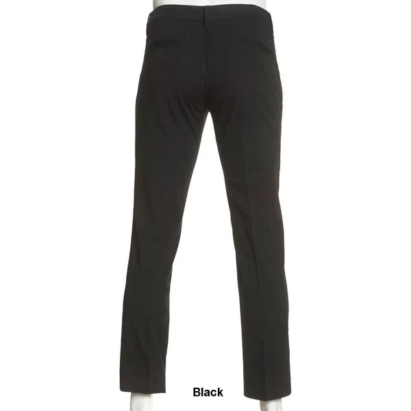 J.M. Haggar Men's Luxury Comfort Classic-Fit Performance Stretch Casual Pants - Navy