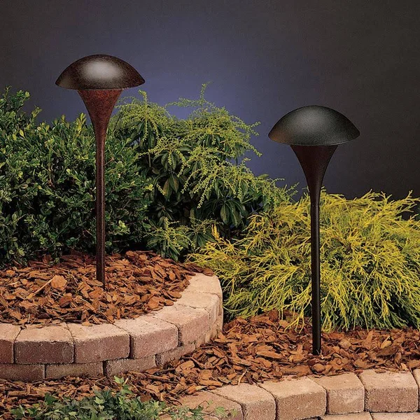 Kichler 15236BKT Eclipse Path & Spread 1-Light 120V - Textured Black