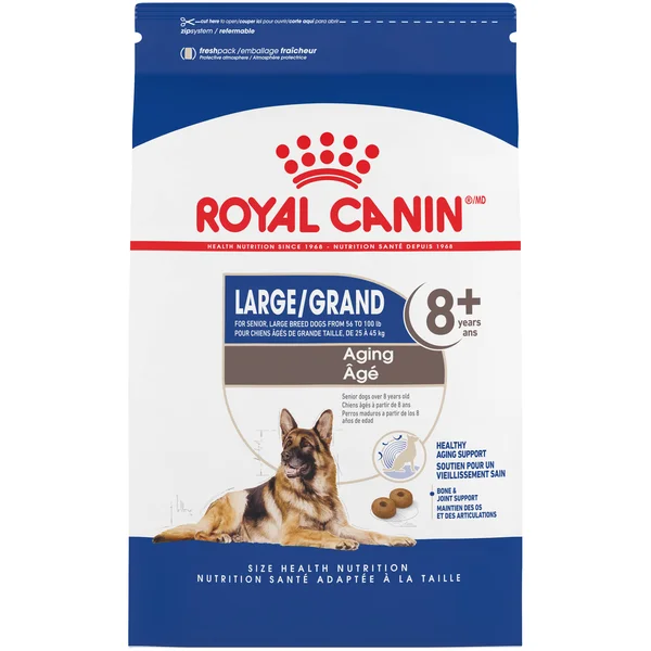 Royal Canin Size Health Nutrition Large Aging 8+ Dry Dog Food (30 lb)