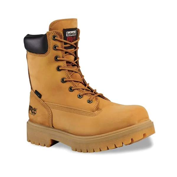 Men's Timberland Pro Direct Attach 8x22 Waterproof Soft-Toe Boot : Wheat