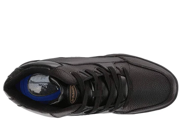 Dr. Scholl&s Work Charge (Black Leather) Men's Shoes