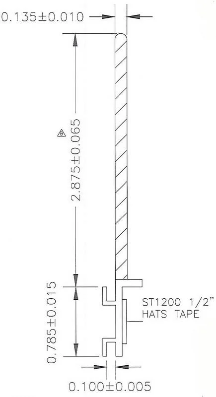 AP Products 018-317 White EK Base with 2-7/8x22 Wiper