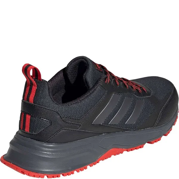 Men's Adidas Rockadia 3.0 Trail Running Shoe - Black/Red - Size 10.5