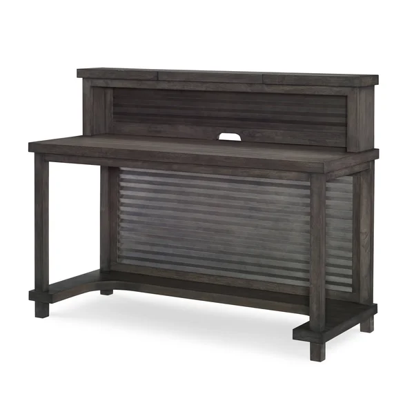 Legacy Classic Furniture Bunkhouse Aged Barnwood Hutch, Desk Gallery