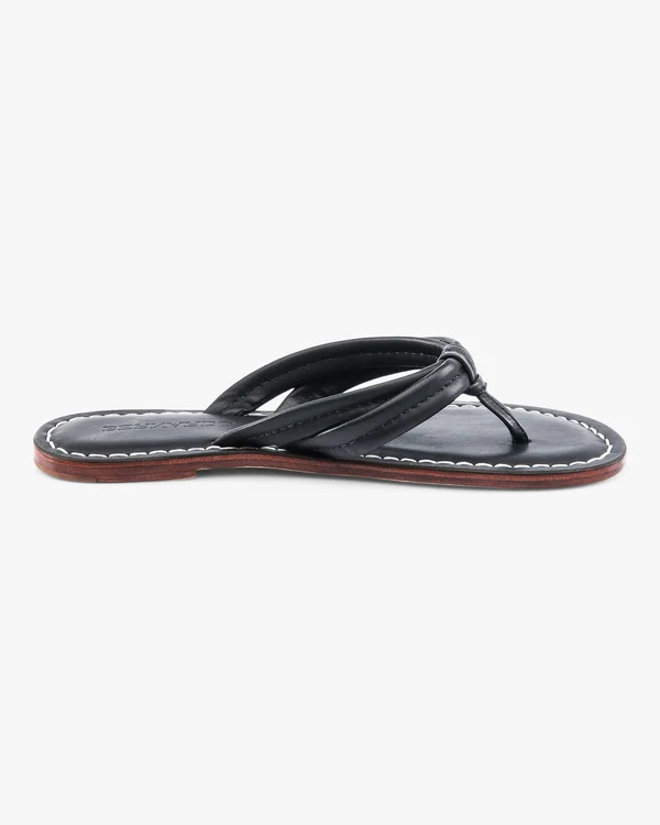 Bernardo Miami Two Strap Thong Sandals 5 - Black
