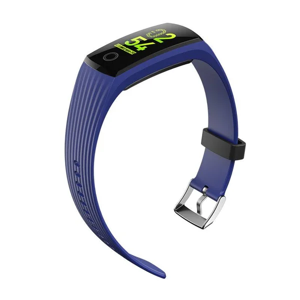 Genius Fit Watch Multifunctional Water-Proof Smart Watch GPS, Fitness, Sleep & Health Monitor Blue