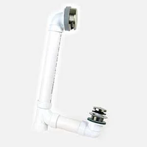 Watco 900-FA-PVC-BN Innovator Foot Actuated Bath Waste - Brushed Nickel