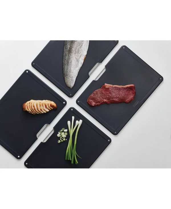 Joseph Joseph Folio Steel 4-Piece Chopping Board Set