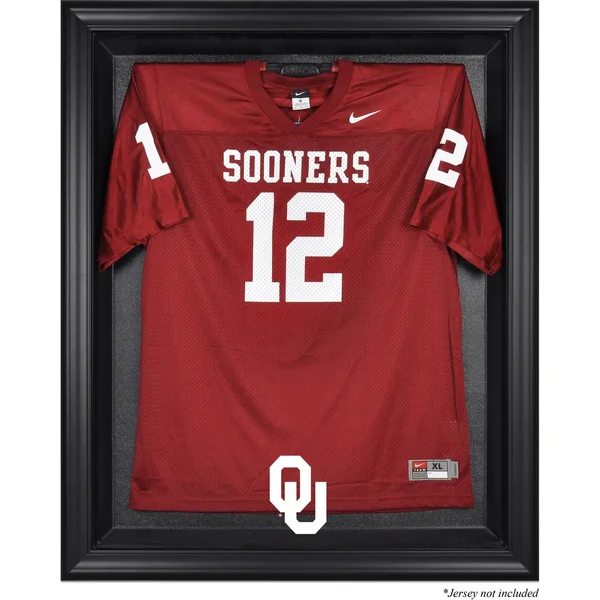 Fanatics Authentic Oklahoma Sooners Black Framed Logo Jersey Display Case