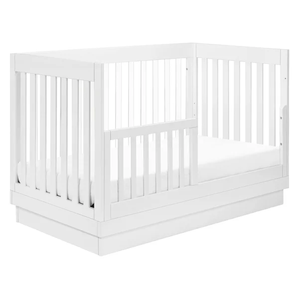 Babyletto Harlow 3-in-1 Convertible Crib - White - Acrylic