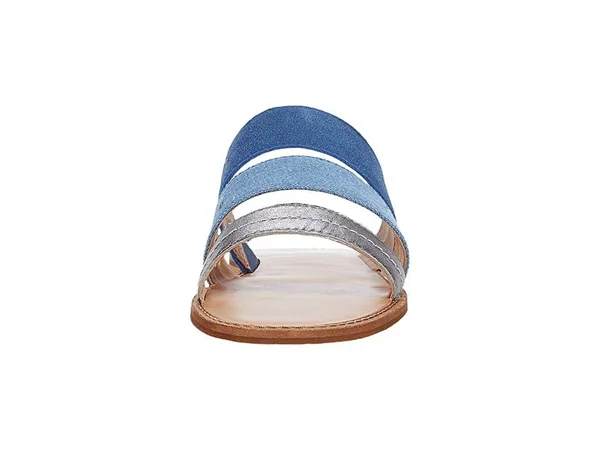 Frye, Evie 3 Band Slide, 8 US, Blue