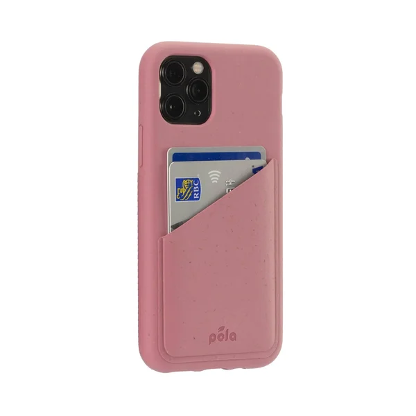 Pela Apple iPhone 11 Pro Eco-Friendly Wallet Case - Cassis