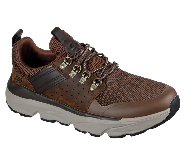 Men's Skechers Relaxed Fit Delmont Escola - Size: 7.5, Brown